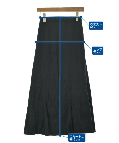 Loungedress（ラウンジドレス）ロング・マキシ丈スカート 黒 サイズ:F レディース/2200641979057