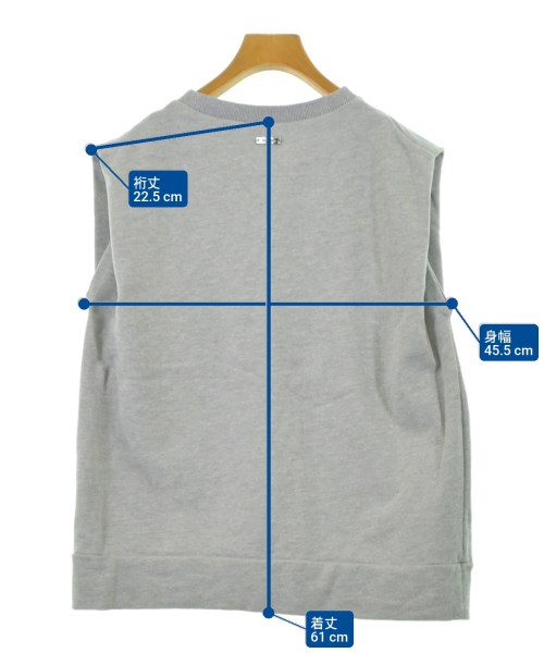 Loungedress（ラウンジドレス）ノースリーブ グレー サイズ:F レディース/2200616431016