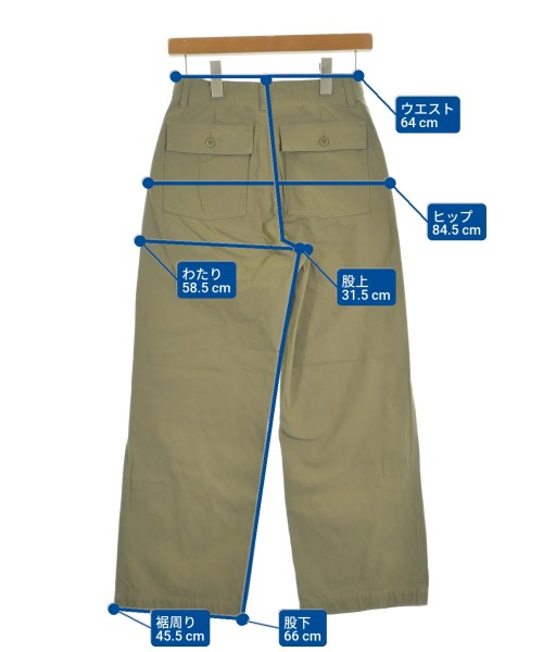 Loungedress（ラウンジドレス）チノパン カーキ サイズ:S レディース/2200608753010