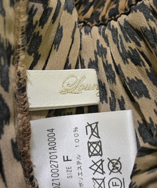 Loungedress（ラウンジドレス）ロング・マキシ丈スカート 茶 サイズ:F レディース/2200619691011