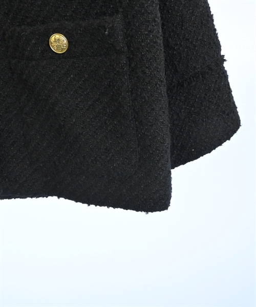 Loungedress（ラウンジドレス）ノーカラージャケット 黒 サイズ:F レディース/2200627113048