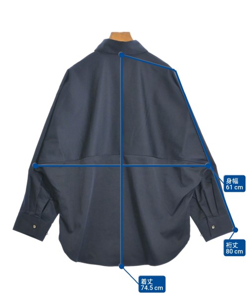 Loungedress（ラウンジドレス）カジュアルシャツ 紺 サイズ:F レディース/2200616766309