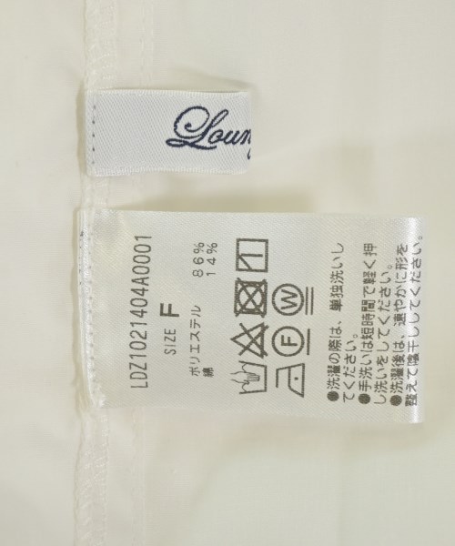 Loungedress（ラウンジドレス）カジュアルシャツ 白 サイズ:F レディース/2200606711449