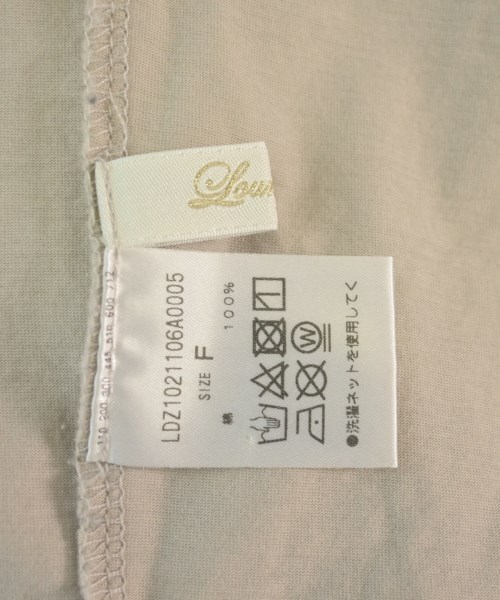 Loungedress（ラウンジドレス）Tシャツ・カットソー ベージュ サイズ:F レディース/2200611482013