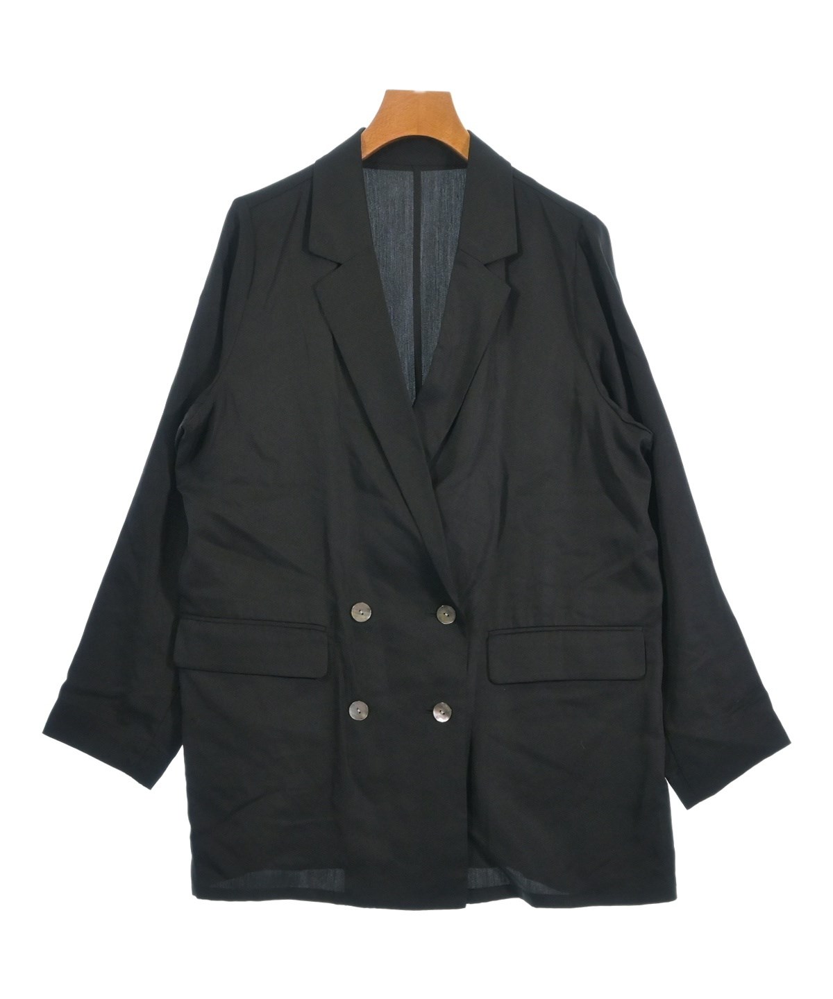 Loungedress（ラウンジドレス）テーラードジャケット 黒 サイズ:F