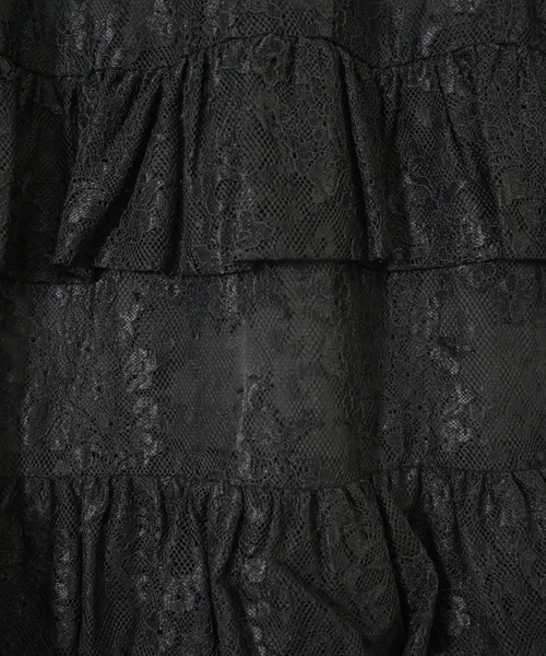 Loungedress（ラウンジドレス）ロング・マキシ丈スカート 黒 サイズ:F レディース/2200601501137