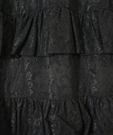Loungedress（ラウンジドレス）ロング・マキシ丈スカート 黒 サイズ:F レディース/2200601501137