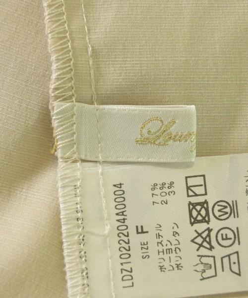 Loungedress（ラウンジドレス）ブラウス ベージュ サイズ:F レディース/2200608353067