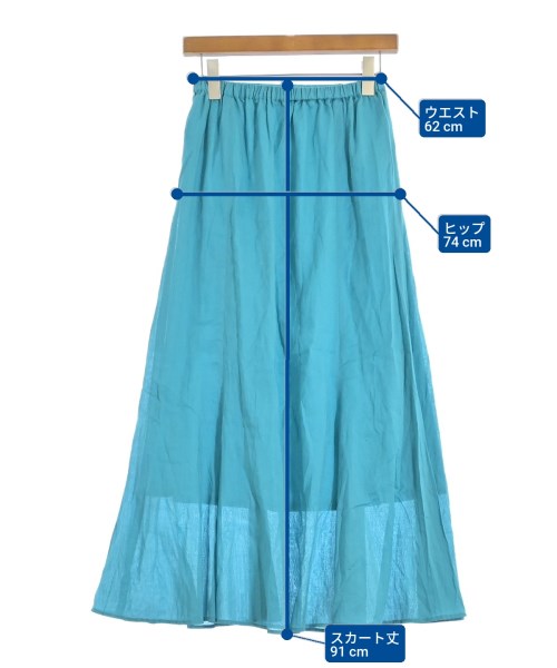 Loungedress（ラウンジドレス）ロング・マキシ丈スカート 青 サイズ:F レディース/2200612370036