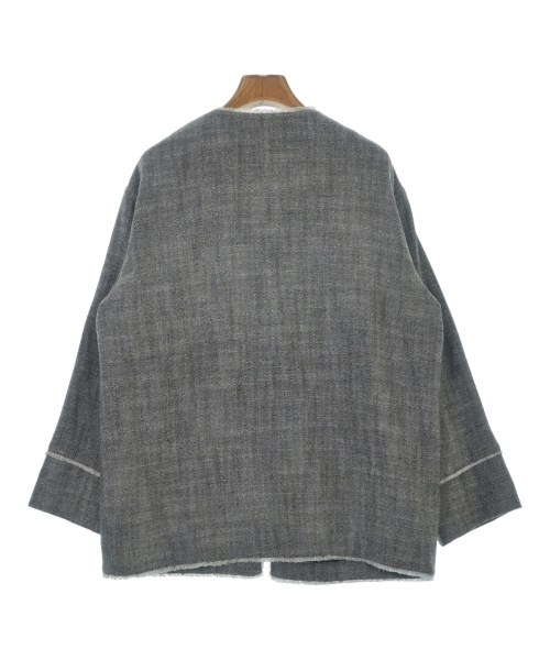 Loungedress（ラウンジドレス）ノーカラージャケット グレー サイズ:F レディース/2200613391016