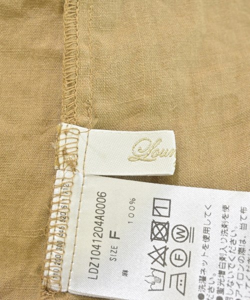 Loungedress（ラウンジドレス）ブラウス ベージュ サイズ:F レディース/2200615791067