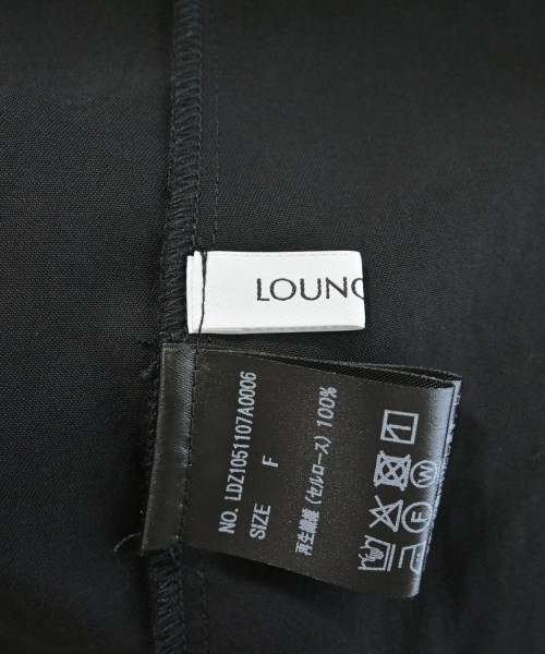 Loungedress（ラウンジドレス）カジュアルジャケット 黒 サイズ:F レディース/2200616154014