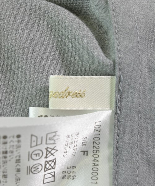 Loungedress（ラウンジドレス）カジュアルシャツ グレー サイズ:F レディース/2200613578042