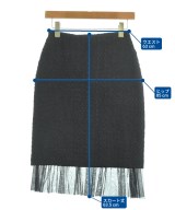 Loungedress（ラウンジドレス）ひざ丈スカート 黒 サイズ:F レディース/2200617234012