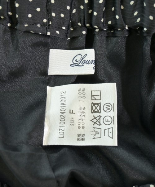 Loungedress（ラウンジドレス）ロング・マキシ丈スカート 黒 サイズ:F レディース/2200618290024