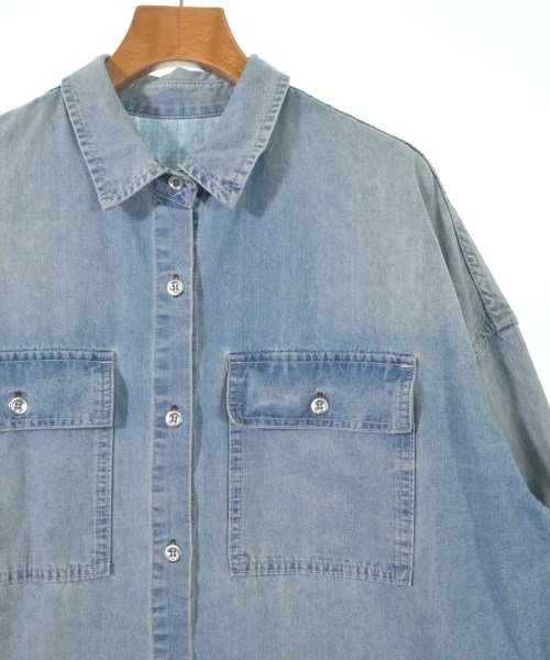 Loungedress（ラウンジドレス）カジュアルシャツ 青 サイズ:F レディース/2200620548014