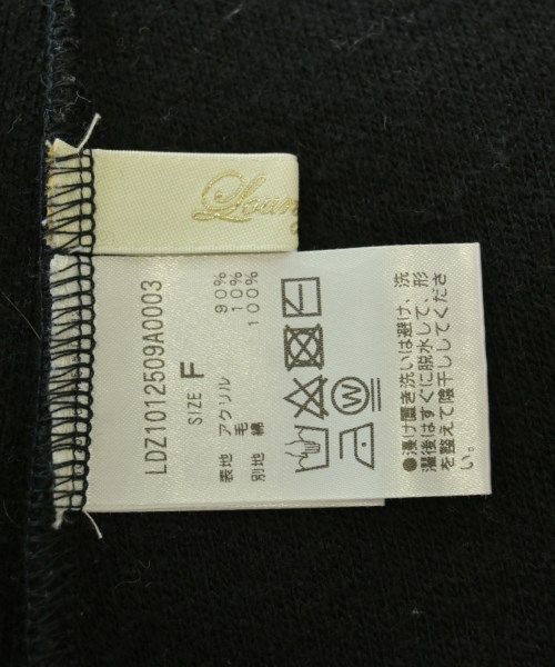 Loungedress（ラウンジドレス）ワンピース 黒 サイズ:F レディース/2200667400023