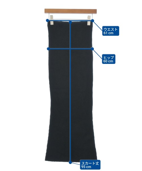 Loungedress（ラウンジドレス）ロング・マキシ丈スカート 黒 サイズ:F レディース/2200672818127