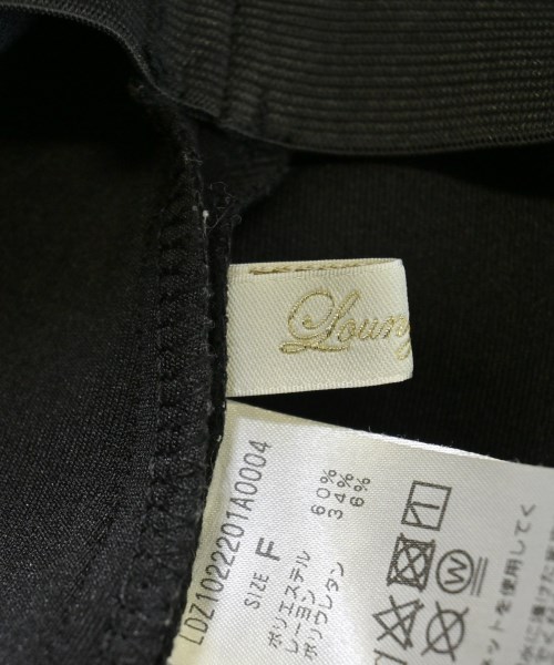 Loungedress（ラウンジドレス）ロング・マキシ丈スカート 黒 サイズ:F レディース/2200677047041