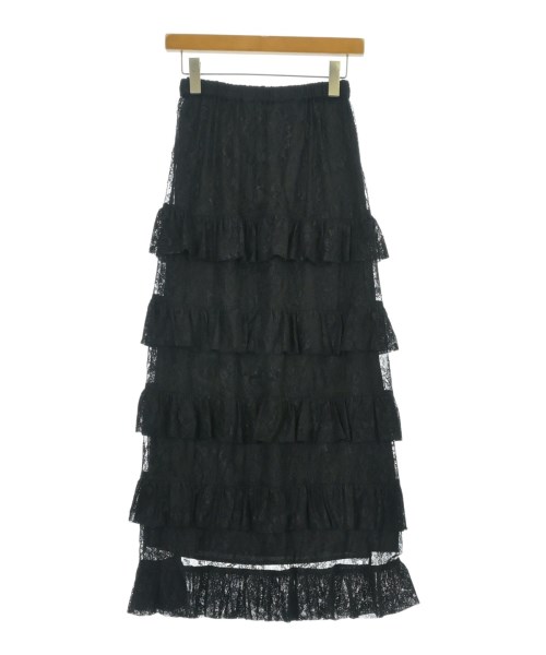 Loungedress(ラウンジドレス)ロング・マキシ丈スカート 黒 サイズ:F/2200692055052