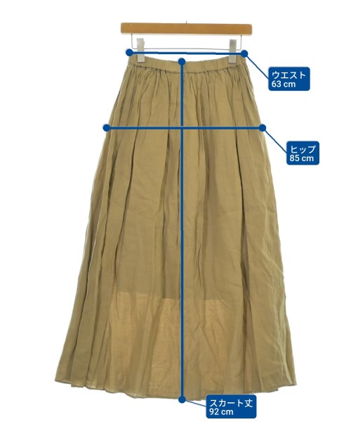 Loungedress（ラウンジドレス）ロング・マキシ丈スカート ベージュ サイズ:F レディース/2200693539056