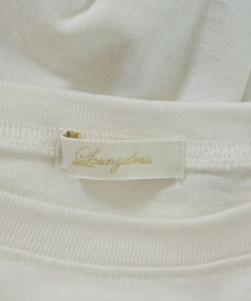 Loungedress（ラウンジドレス）Tシャツ・カットソー 白 サイズ:F レディース/2200694390052