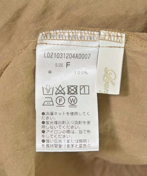 Loungedress（ラウンジドレス）カジュアルシャツ ベージュ サイズ:F レディース/2200693848035