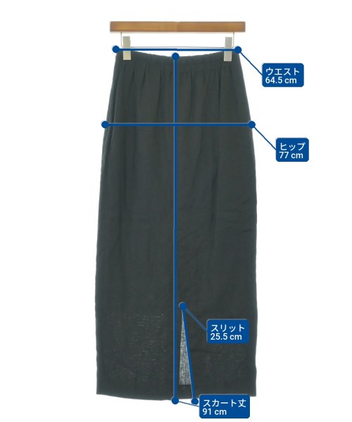 Loungedress（ラウンジドレス）ロング・マキシ丈スカート 黒 サイズ:S レディース/2200697508041