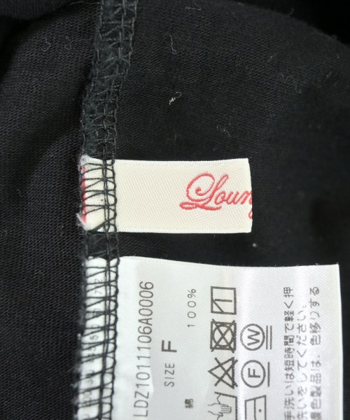 Loungedress（ラウンジドレス）Tシャツ・カットソー 黒 サイズ:F レディース/2200697989093