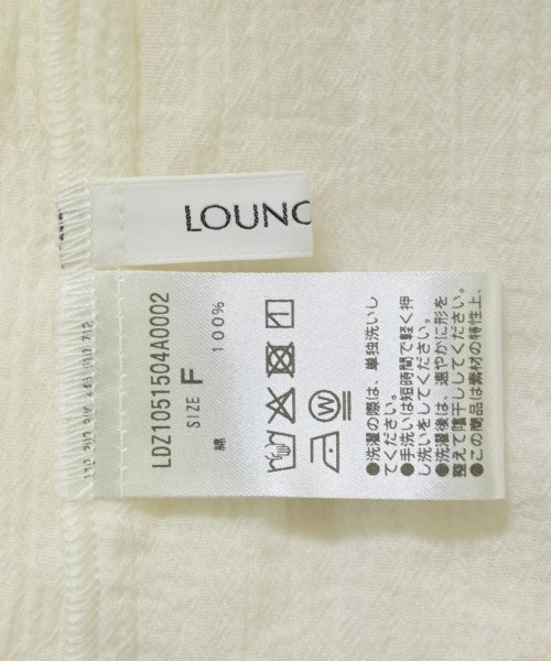 Loungedress（ラウンジドレス）Tシャツ・カットソー 白 サイズ:F レディース/2200698965027