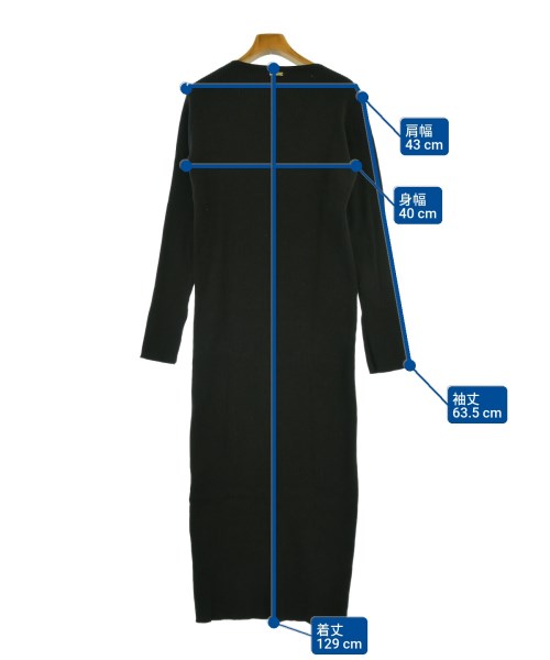 Loungedress（ラウンジドレス）ワンピース 黒 サイズ:F レディース/2200651810036