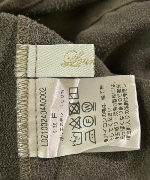 Loungedress（ラウンジドレス）カジュアルシャツ 茶 サイズ:F レディース/2200657277079