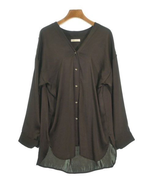 Loungedress(ラウンジドレス)ブラウス 茶 サイズ:F/2200656388080