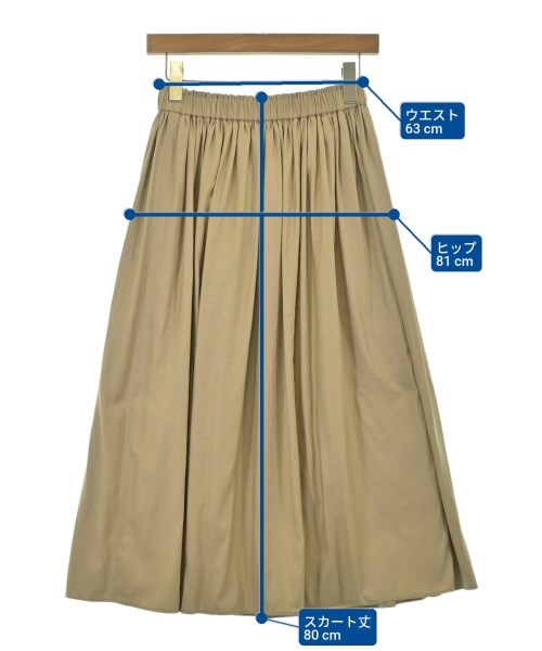 Loungedress（ラウンジドレス）ロング・マキシ丈スカート ベージュ サイズ:F レディース/2200659715043