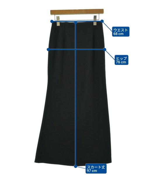 Loungedress（ラウンジドレス）ロング・マキシ丈スカート 黒 サイズ:M レディース/2200648204046