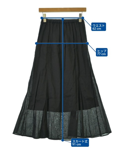 Loungedress（ラウンジドレス）ロング・マキシ丈スカート 黒 サイズ:F レディース/2200708743034