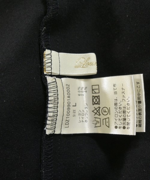 Loungedress（ラウンジドレス）ひざ丈スカート 黒 サイズ:L レディース/2200710294135