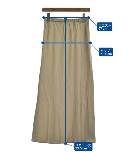 Loungedress（ラウンジドレス）ロング・マキシ丈スカート ベージュ サイズ:F レディース/2200717537051