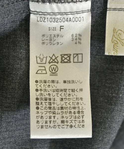 Loungedress（ラウンジドレス）カジュアルシャツ グレー サイズ:F レディース/2200711120013