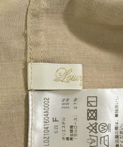 Loungedress（ラウンジドレス）カジュアルシャツ ベージュ サイズ:F レディース/2200711120020