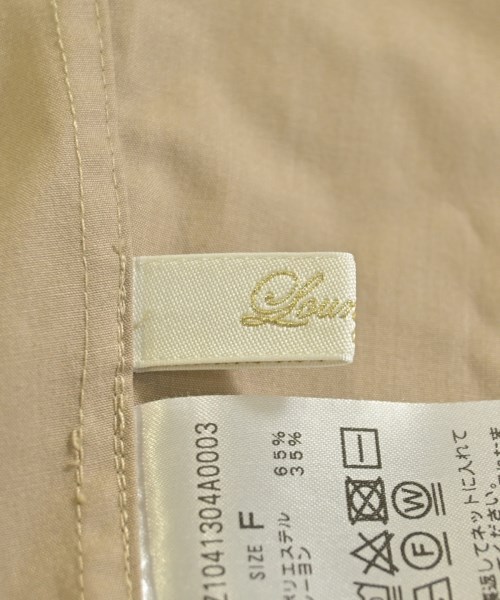 Loungedress（ラウンジドレス）カジュアルシャツ ベージュ サイズ:F レディース/2200711120037