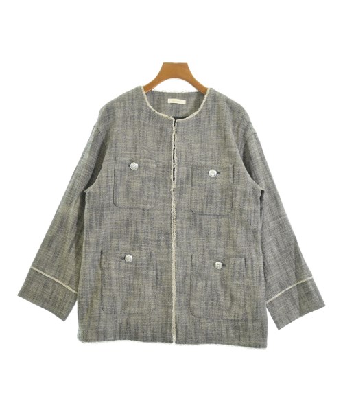 Loungedress(ラウンジドレス)カジュアルジャケット グレー サイズ:F/2200641546013