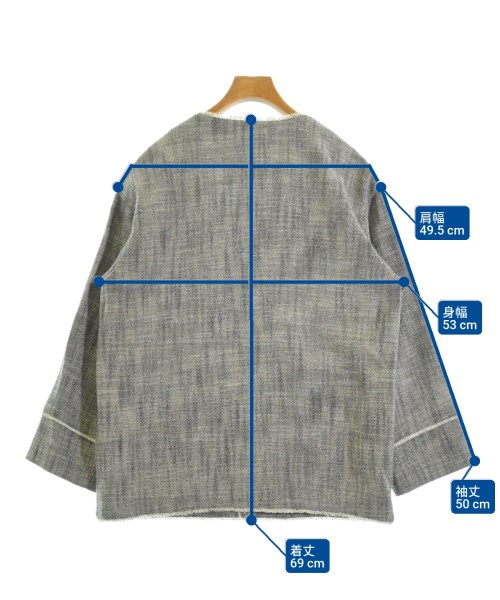 Loungedress（ラウンジドレス）カジュアルジャケット グレー サイズ:F レディース/2200641546013