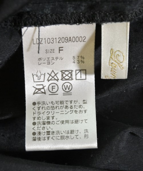 Loungedress（ラウンジドレス）ワンピース 黒 サイズ:F レディース/2200641546037