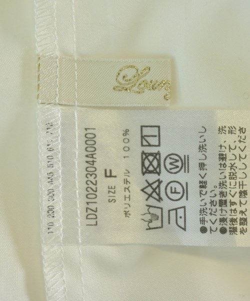 Loungedress（ラウンジドレス）ブラウス 白 サイズ:F レディース/2200652773088