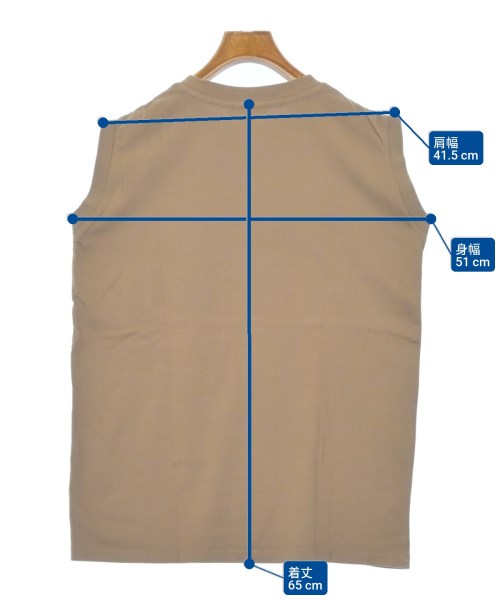 Loungedress（ラウンジドレス）ノースリーブ 茶 サイズ:F レディース/2200638714418