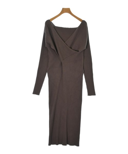 Loungedress(ラウンジドレス)ワンピース 茶 サイズ:F/2200703087010