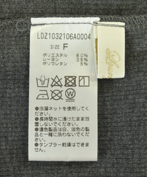 Loungedress（ラウンジドレス）Tシャツ・カットソー グレー サイズ:F レディース/2200703586032