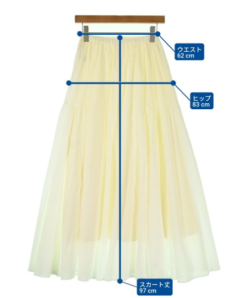 Loungedress（ラウンジドレス）ロング・マキシ丈スカート 白 サイズ:F レディース/2200703098092