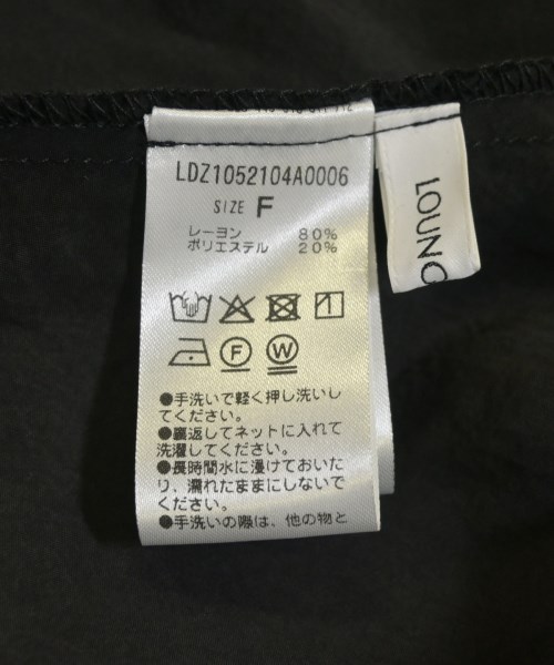 Loungedress（ラウンジドレス）ブラウス 黒 サイズ:F レディース/2200704771031